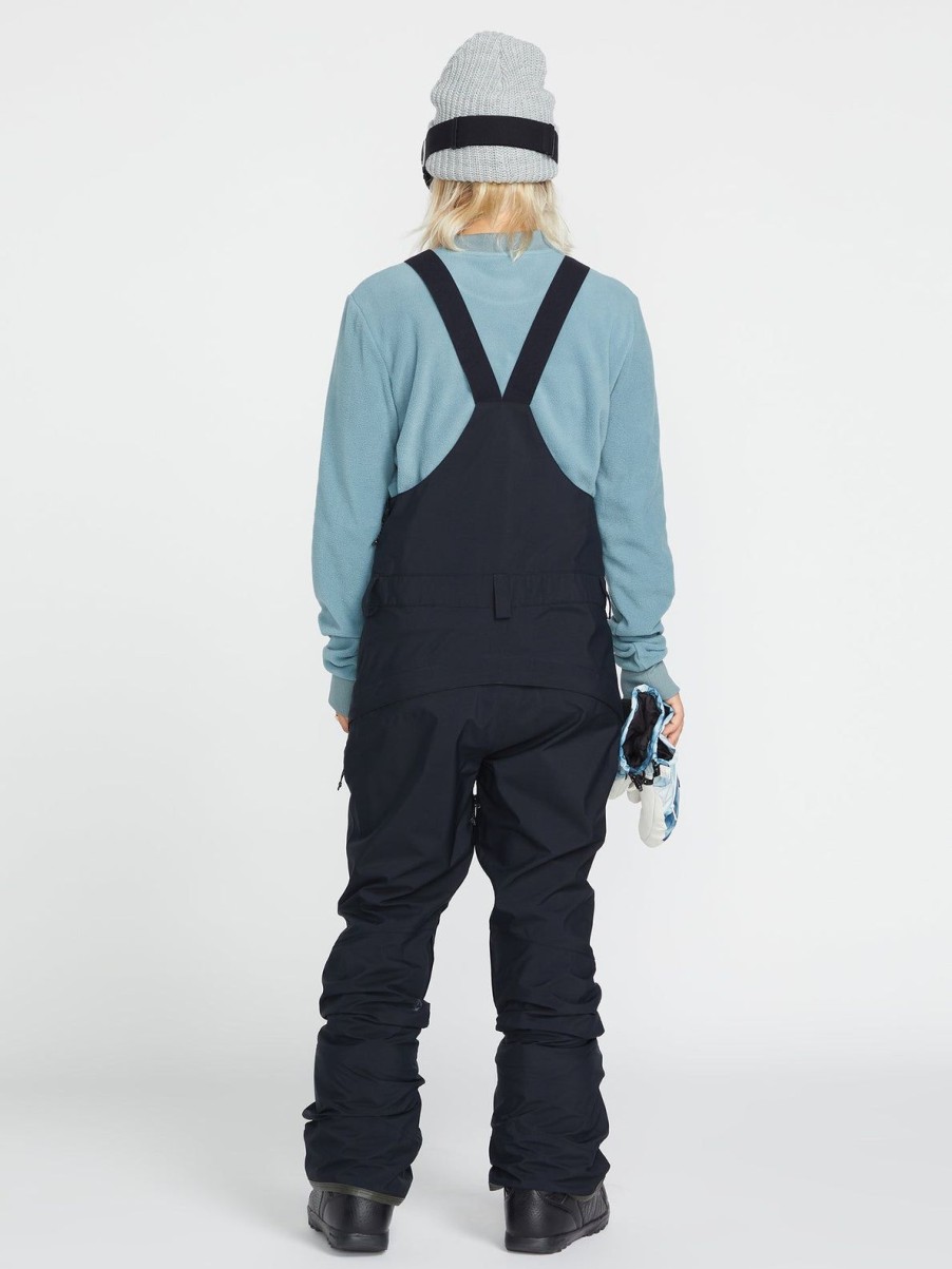 Femme Volcom Gpt Collection | Salopette De Snow Elm Stretch Gore-Tex Black