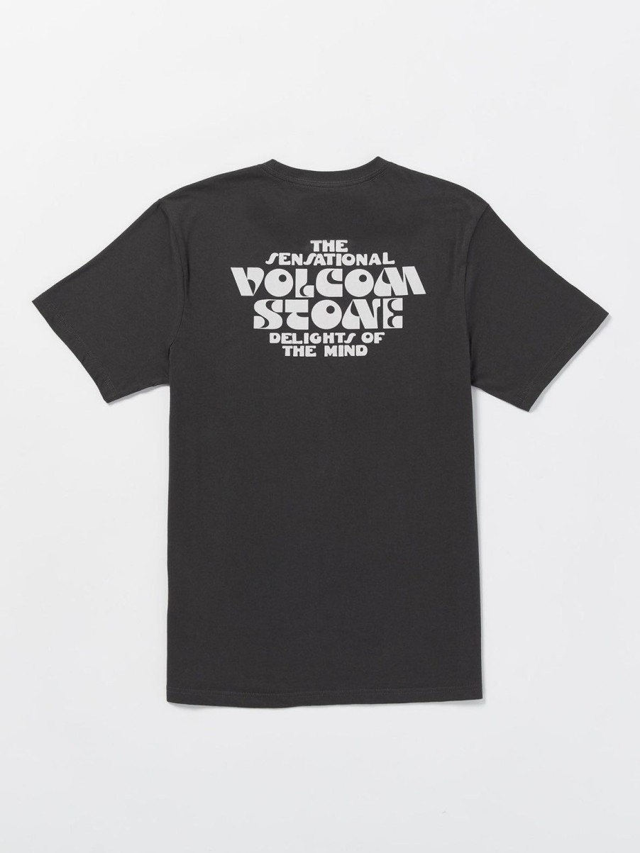 Homme Volcom T-Shirts & Polos | T-Shirt Delight Farm To Yarn Stealth