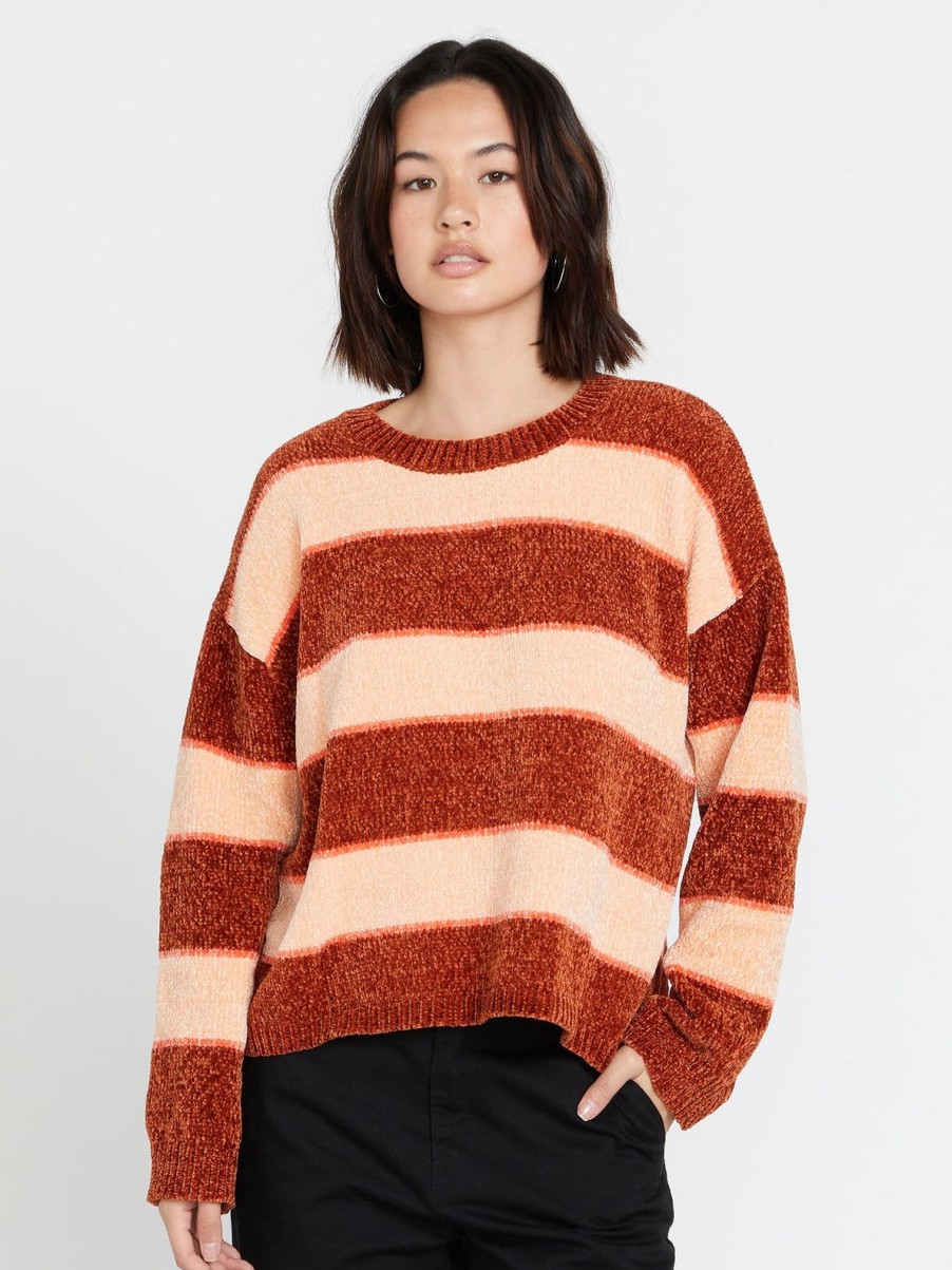 Femme Volcom Pulls & Cardigans | Pull Bubble Tea Nutmeg