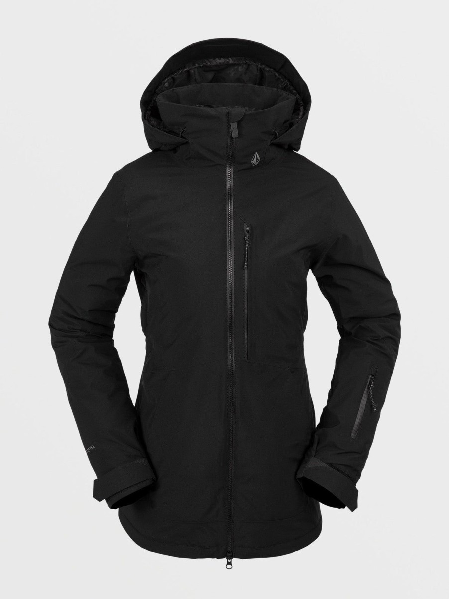 Femme Volcom Vestes De Snow | Veste 3D Stretch Gore-Tex Black