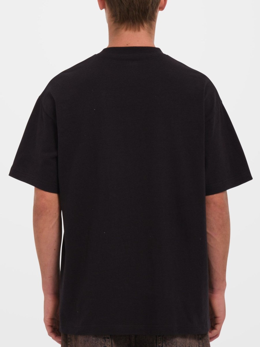 Homme Volcom T-Shirts & Polos | T-Shirt Pistol Stone Black