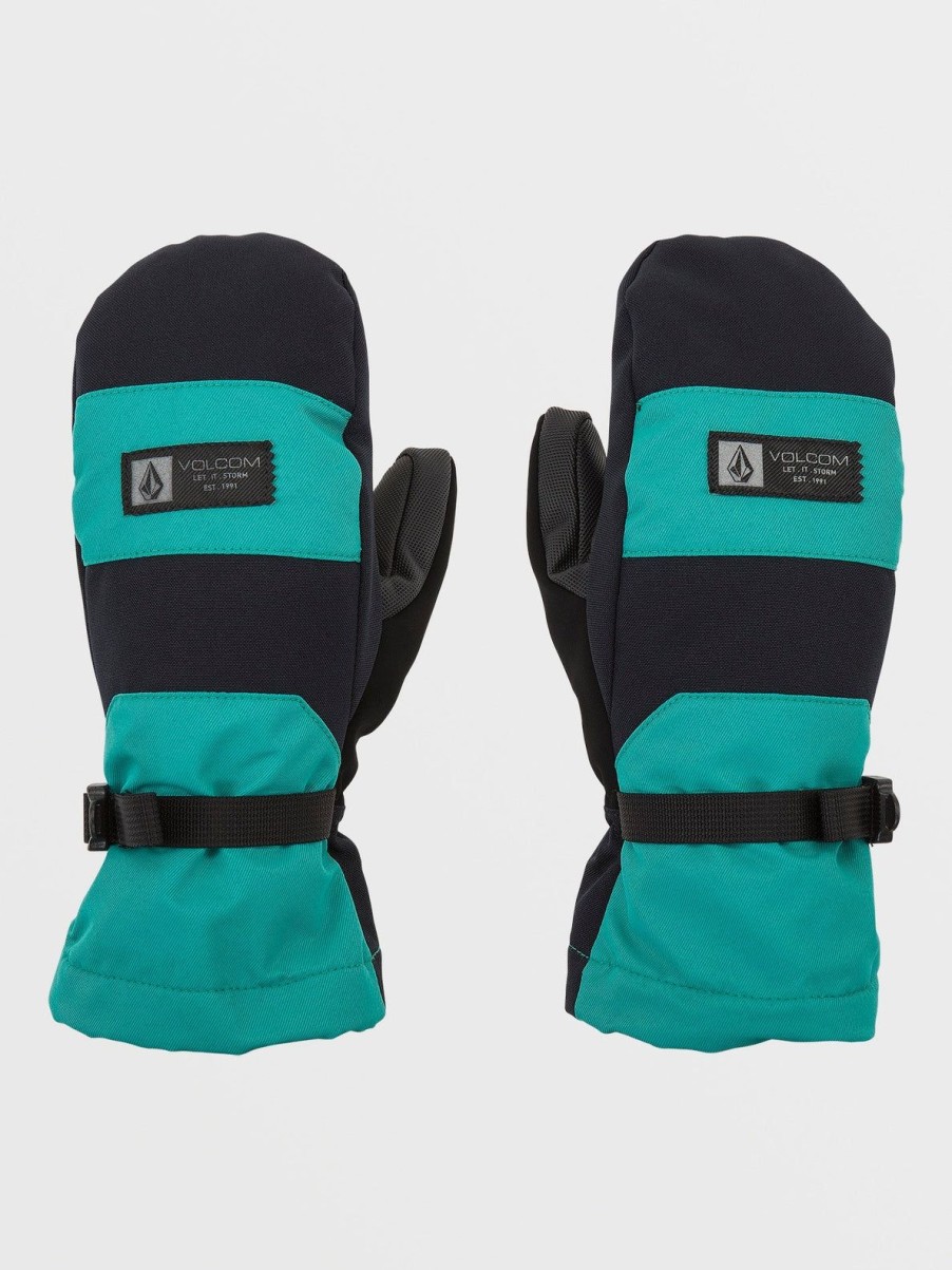 Femme Volcom Accessoires | Moufles V.Snow Over Vibrant Green