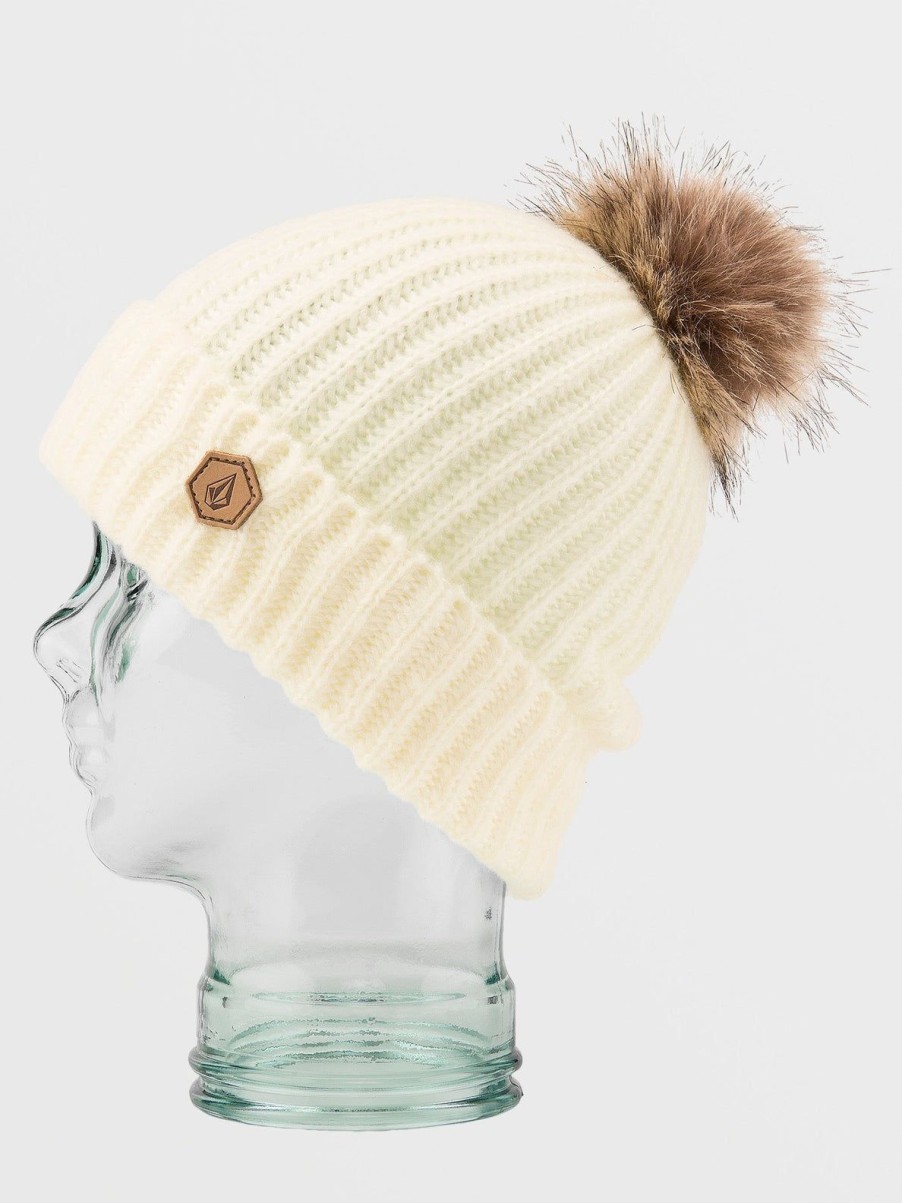 Femme Volcom Casquettes, Bonnets & Chapeaux | Bonnet Bobble V.Co Lyra Moonbeam