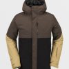 Homme Volcom Vestes De Snow | Veste Gore-Tex L Insulated Brown