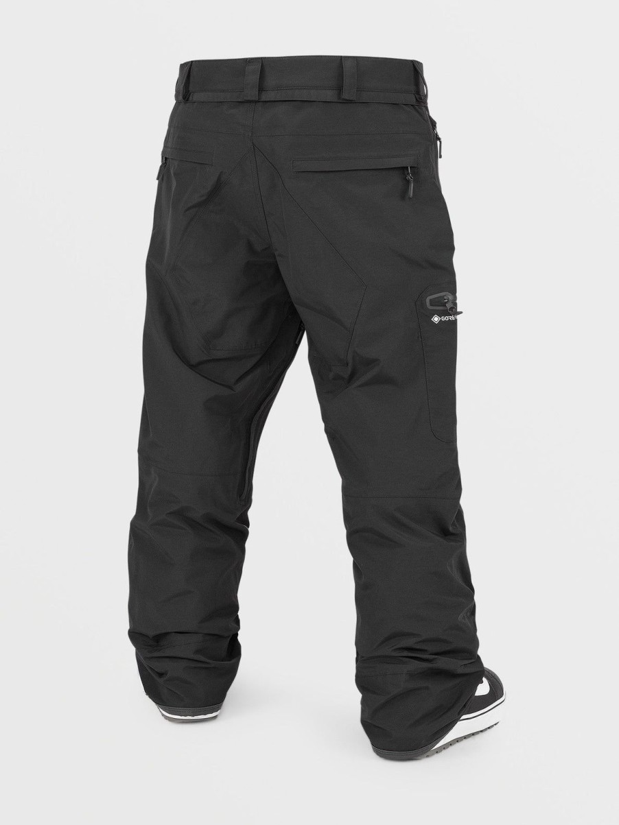 Homme Volcom Pantalons De Snow | Pantalon Gore-Tex L Black