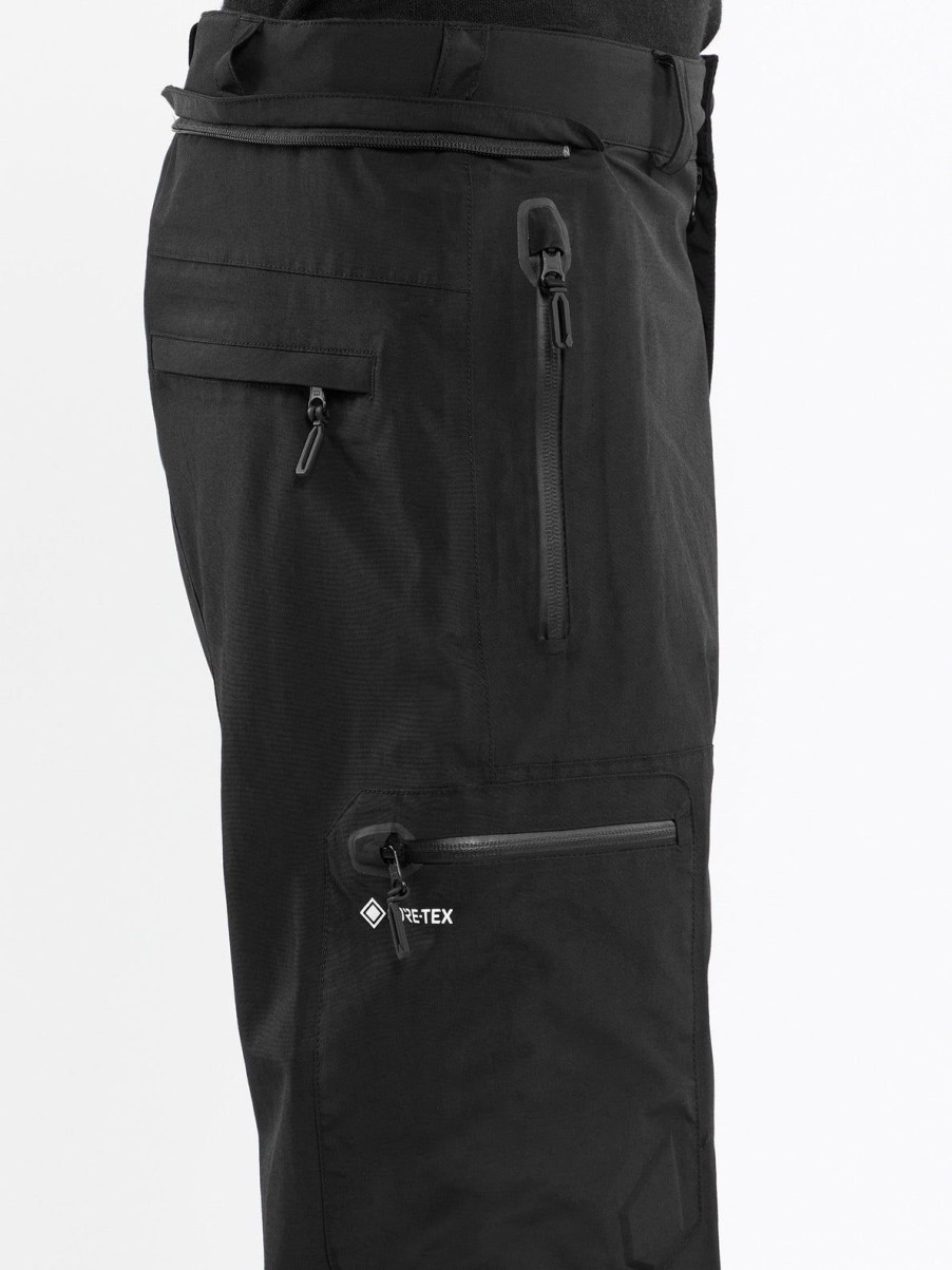 Homme Volcom Pantalons De Snow | Pantalon Gore-Tex L Black