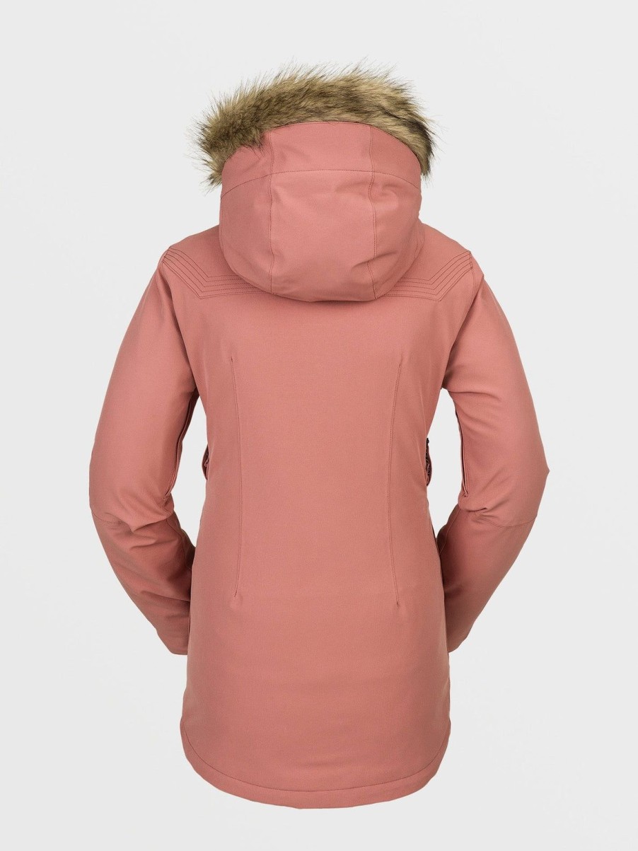 Femme Volcom Vestes De Snow | Veste Shadow Insulated Earth Pink