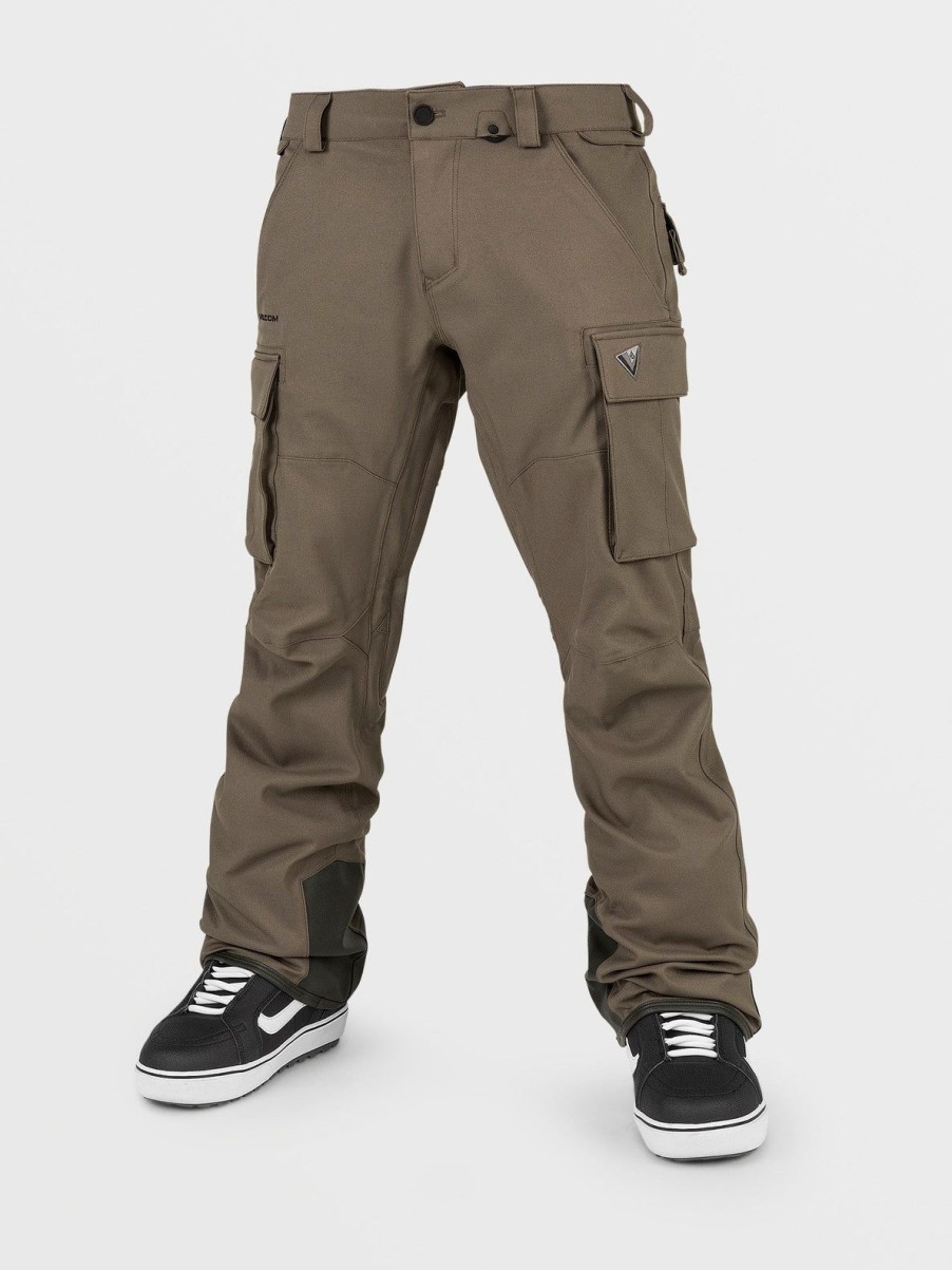 Homme Volcom Pantalons De Snow | Pantalon New Articulated Teak