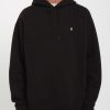 Homme Volcom Sweats | Sweat A Capuche Single Stone Black