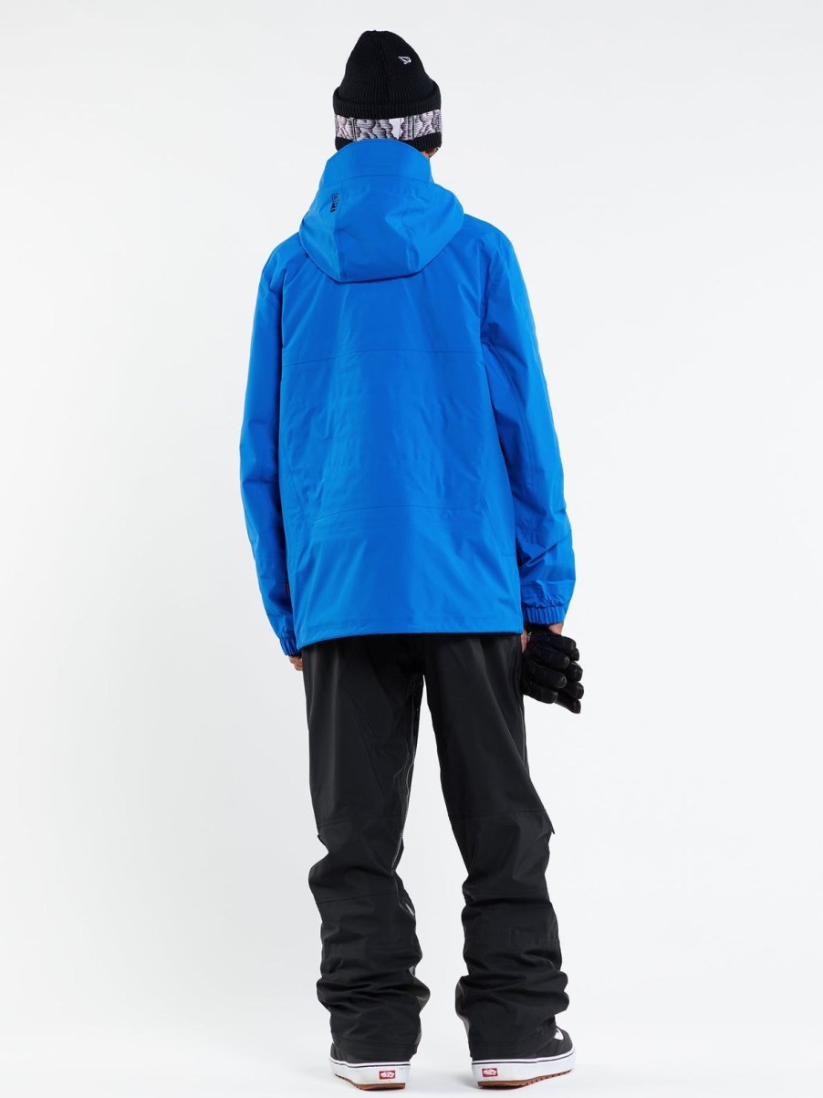 Homme Volcom Vestes De Snow | Veste Gore-Tex Tds Infrared Electric Blue