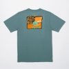 Garcons Volcom T-Shirts | T-Shirt Balislow (Enfant) Service Blue