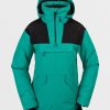 Femme Volcom Vestes De Snow | Veste Gore-Tex Fern Insulated Vibrant Green