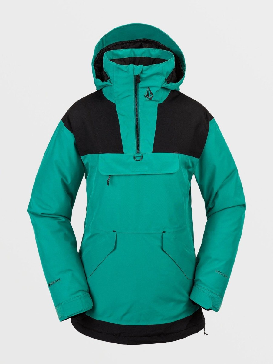 Femme Volcom Vestes De Snow | Veste Gore-Tex Fern Insulated Vibrant Green