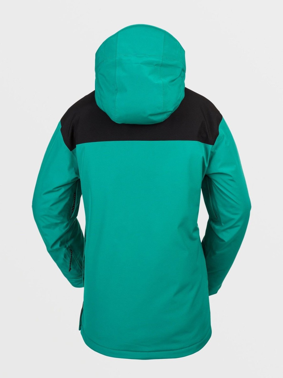 Femme Volcom Vestes De Snow | Veste Gore-Tex Fern Insulated Vibrant Green