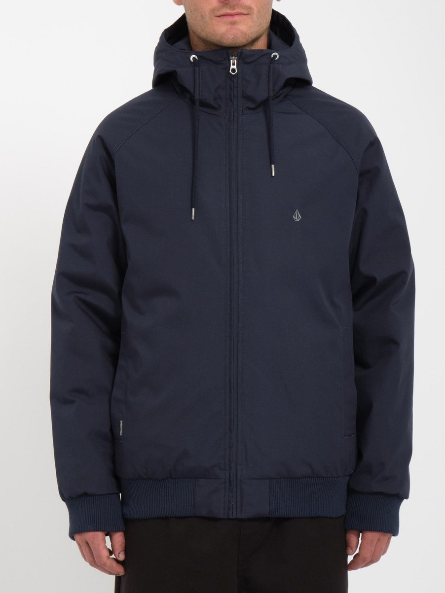 Homme Volcom Vestes & Manteaux | Veste Hernan 5K Navy