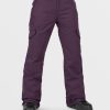 Femme Volcom Pantalon De Snow | Pantalon Bridger Insulated Blackberry