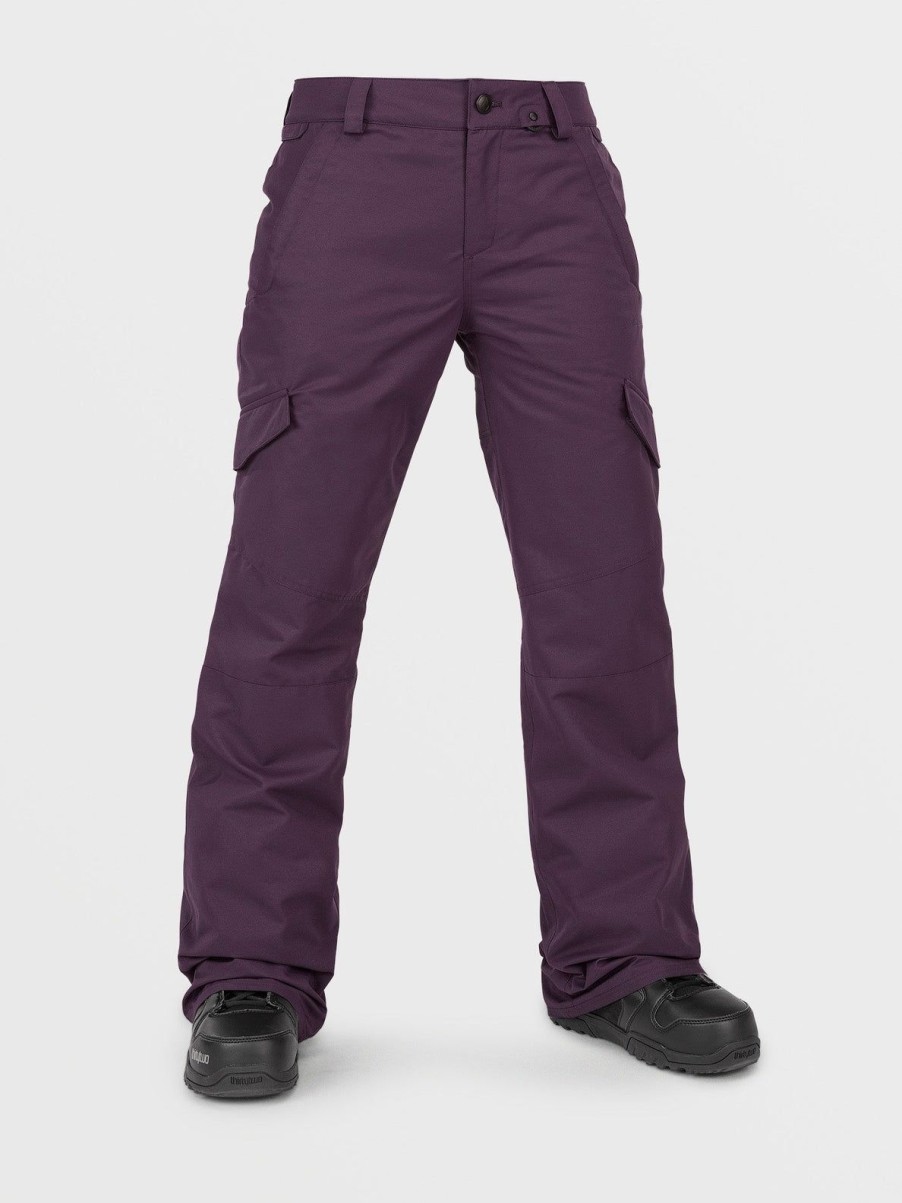 Femme Volcom Pantalon De Snow | Pantalon Bridger Insulated Blackberry