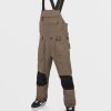 Homme Volcom Pantalons De Snow | Salopette Roan Teak