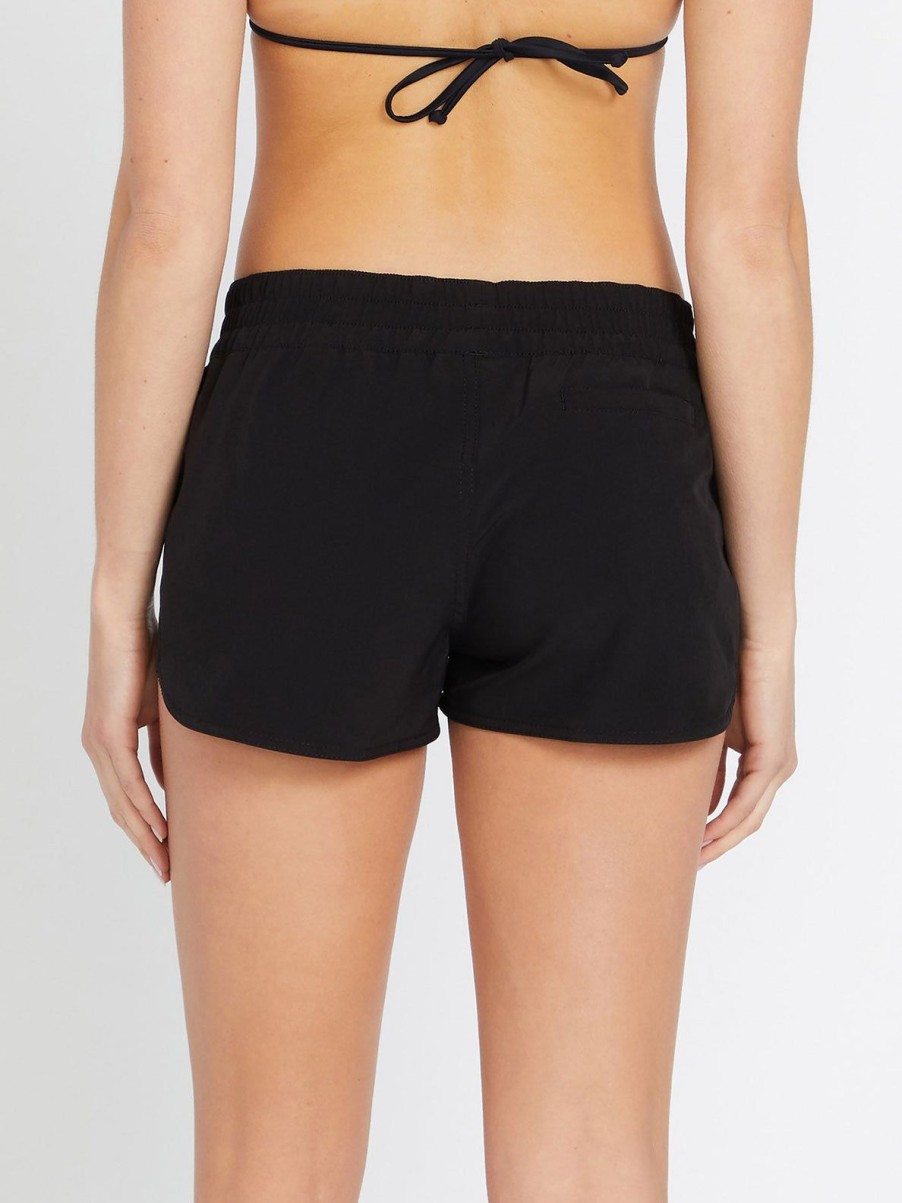 Femme Volcom Boardshorts | Boardshort Simply Solid 2 Black