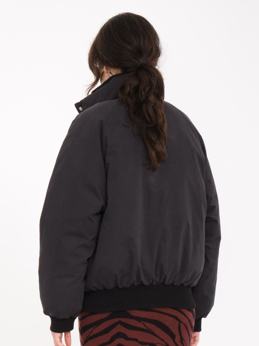 Femme Volcom Vestes | Blouson Sleepi Puff Black