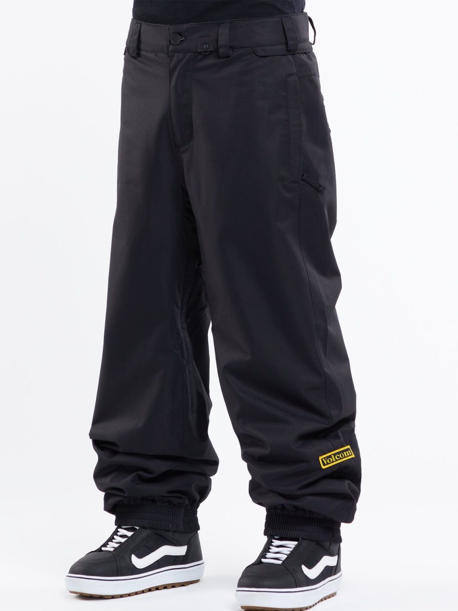 Homme Volcom Pantalons De Snow | Pantalon Arthur Snow Black