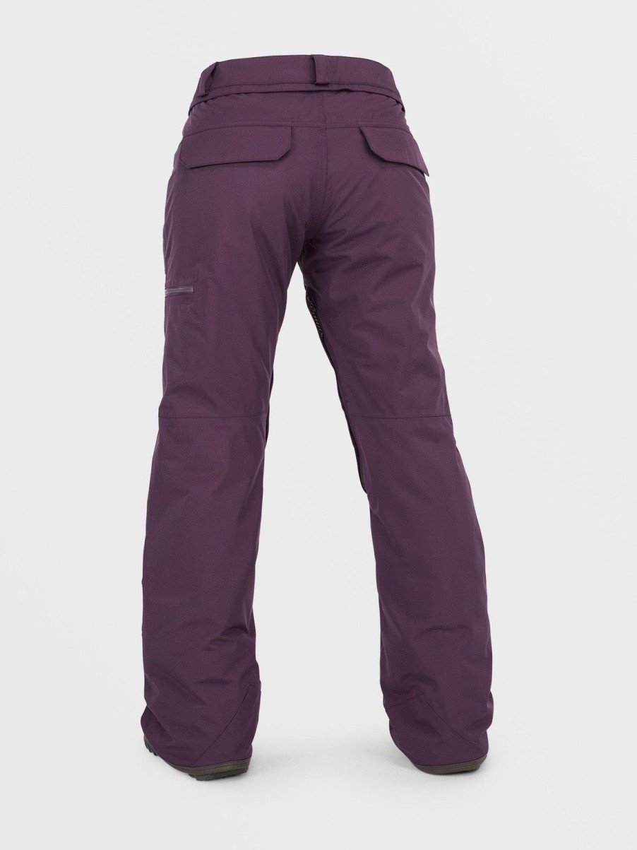 Femme Volcom Pantalon De Snow | Pantalon Gore-Tex Knox Insulated Blackberry