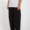 Homme Volcom Pantalons & Chinos | Pantalon Outer Spaced Casual Black