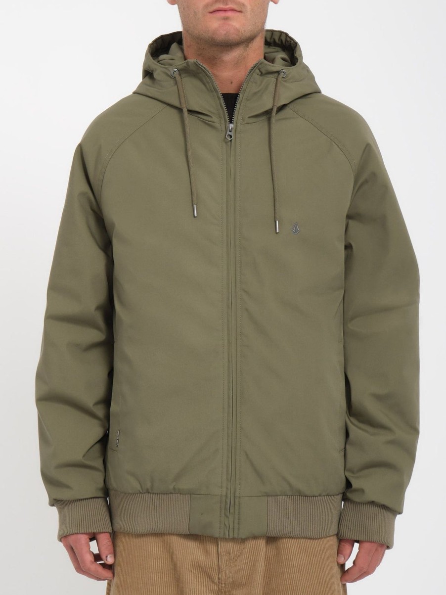 Homme Volcom Vestes & Manteaux | Veste Hernan 5K Wintermoss