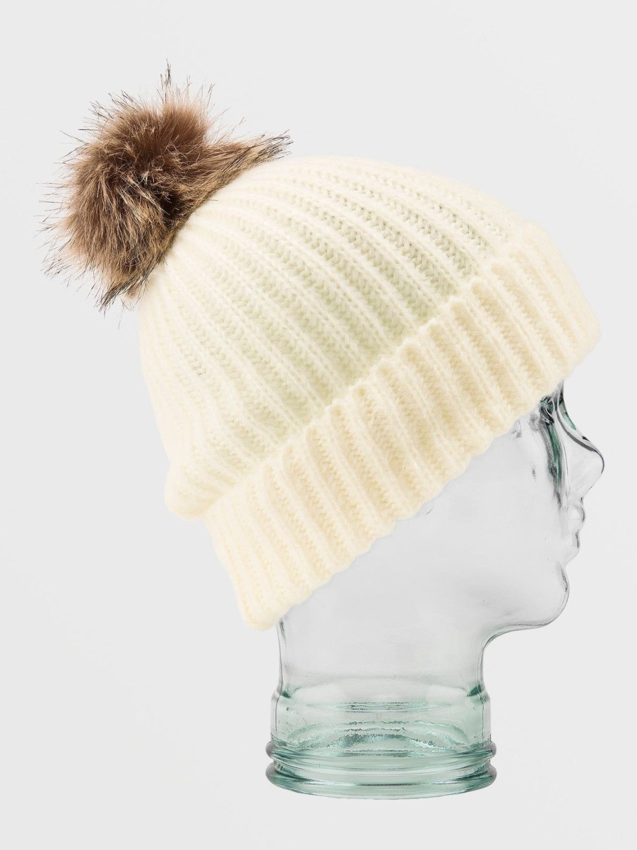 Femme Volcom Accessoires | Bonnet Bobble V.Co Lyra Moonbeam