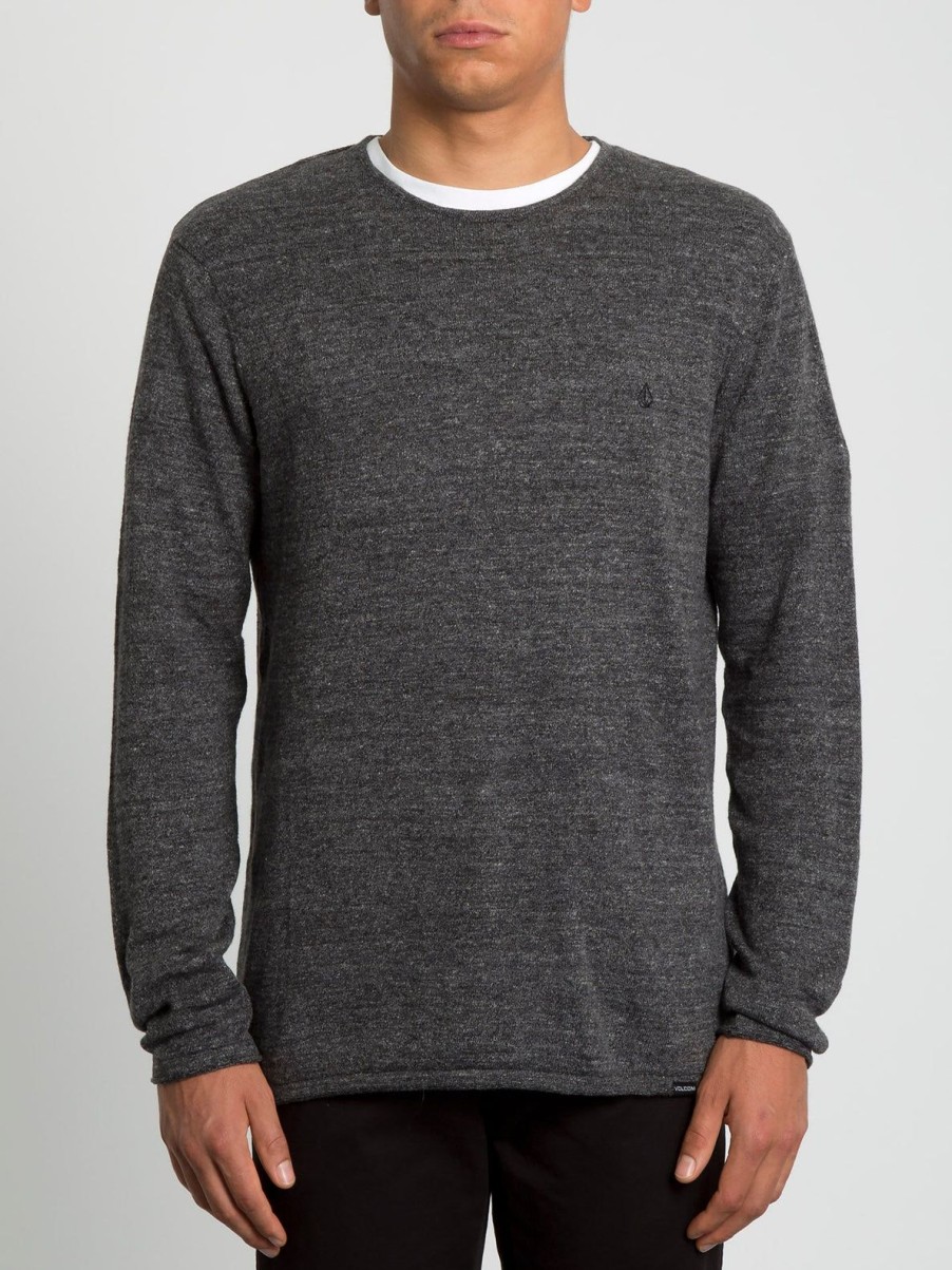 Homme Volcom Pulls & Cardigans | Pull Uperstand Heather Grey