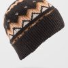 Femme Volcom Casquettes, Bonnets & Chapeaux | Bonnet Not Fairisle Vintage Black