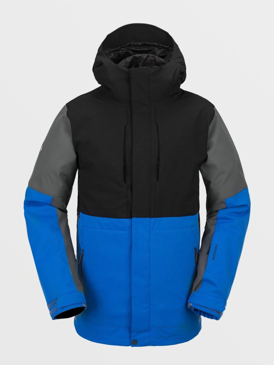 Homme Volcom Vestes De Snow | Veste V.Co Op Insulated Electric Blue