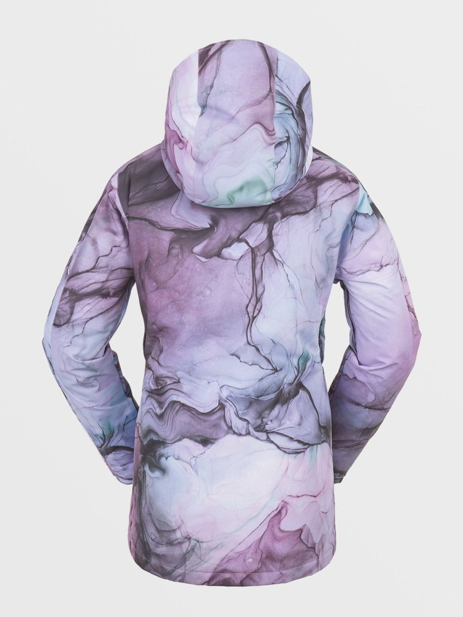 Femme Volcom Vestes De Snow | Veste Westland Insulated Glacier Ink