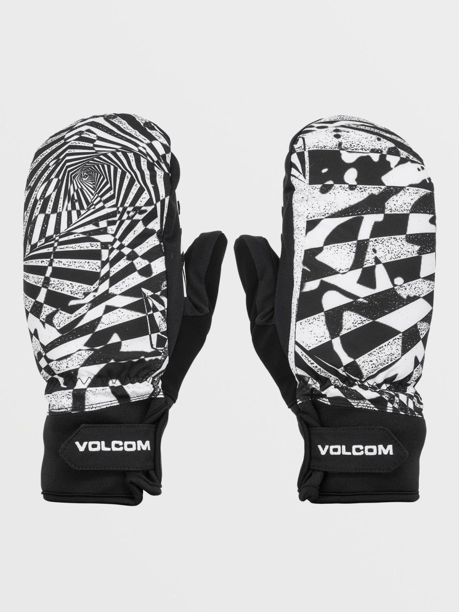 Homme Volcom Accessoires | Moufles Nyle V.Co Black White