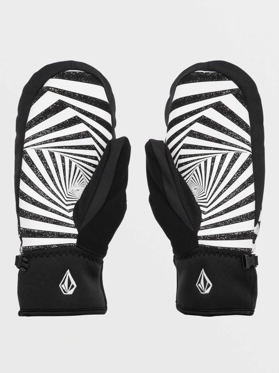 Homme Volcom Accessoires | Moufles Nyle V.Co Black White