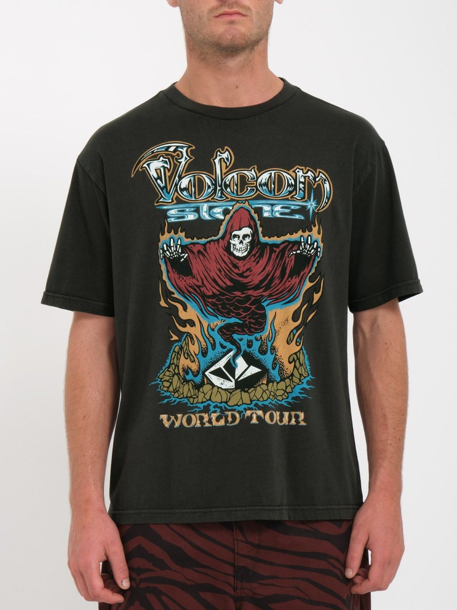 Homme Volcom T-Shirts & Polos | T-Shirt Stone Ghost Stealth