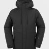 Homme Volcom Vestes De Snow | Veste V.Co Op Insulated Black