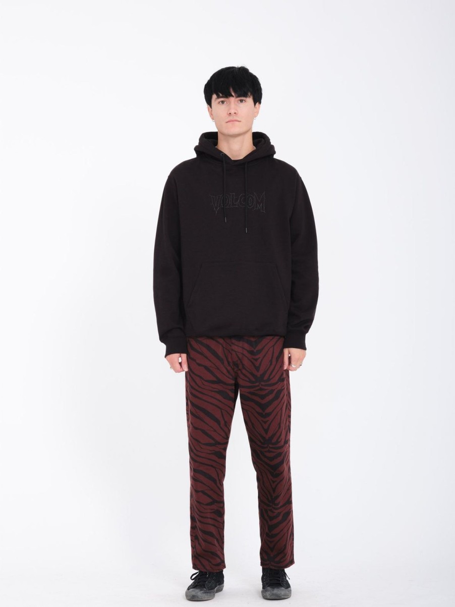 Homme Volcom Sweats | Sweat A Capuche Max Sherman Black