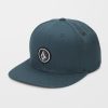 Homme Volcom Casquettes & Bonnets | Casquette Quarter Twill Service Blue