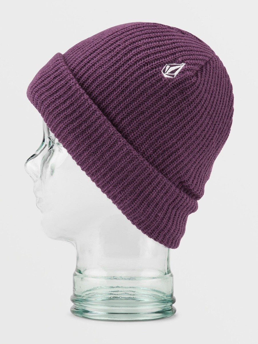 Homme Volcom Casquettes & Bonnets | Bonnet Sweep Blackberry