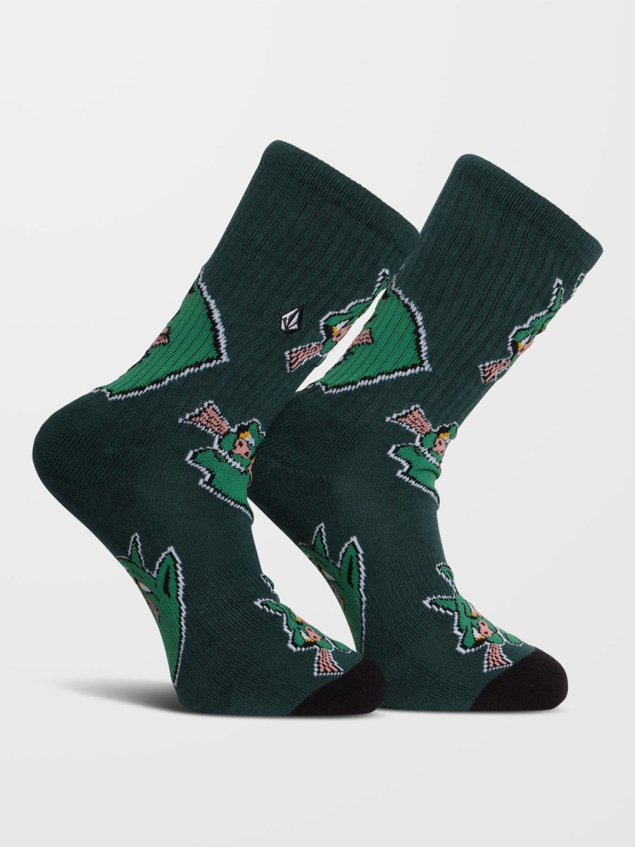 Homme Volcom Chaussettes | Chaussettes Nando Von Arb Ponderosa Pine