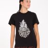 Femme Volcom T-Shirts & Debardeurs | T-Shirt Radical Daze Black