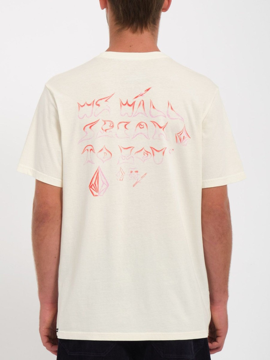 Homme Volcom T-Shirts & Polos | T-Shirt Sam Ryser Off White