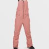 Femme Volcom Pantalon De Snow | Salopette Swift Earth Pink