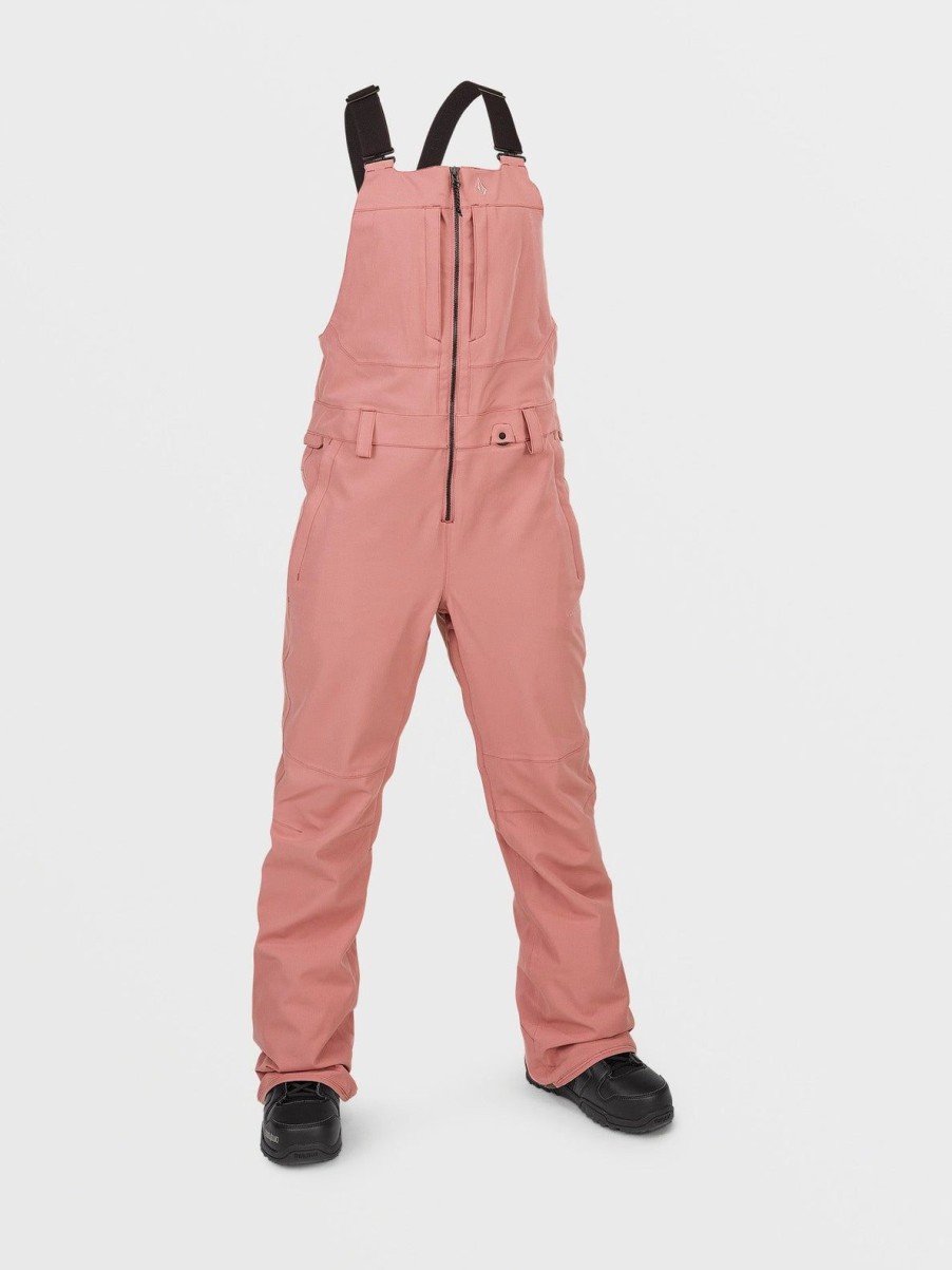 Femme Volcom Pantalon De Snow | Salopette Swift Earth Pink