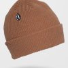 Homme Volcom Casquettes & Bonnets | Bonnet Full Stone Dark Brown