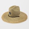 Homme Volcom Casquettes & Bonnets | Chapeau Quarter Straw-Naturel Natural