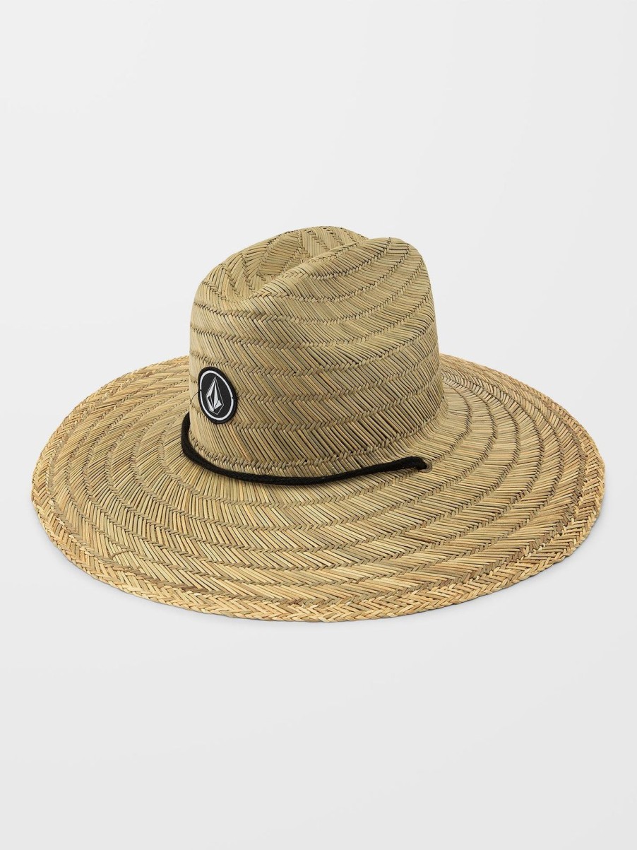 Homme Volcom Casquettes & Bonnets | Chapeau Quarter Straw-Naturel Natural