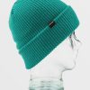 Garcons Volcom | Bonnet Youth Lined (Enfant) Vibrant Green