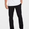 Homme Volcom Pantalons & Chinos | Pantalon Frickin Modern Stretch Black